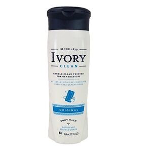 Ivory Clean Original Body Wash Gentle Clean Trusted For Generations 12 Fl Oz